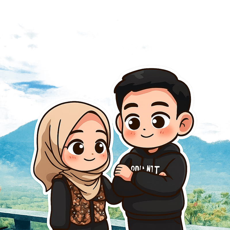 "auto shared by user of chibi Art community" - Created using AI Sticker Generator with chibi_single_sticker style in chibi category. Generated on September 6, 2025 using Image to Image generation method.