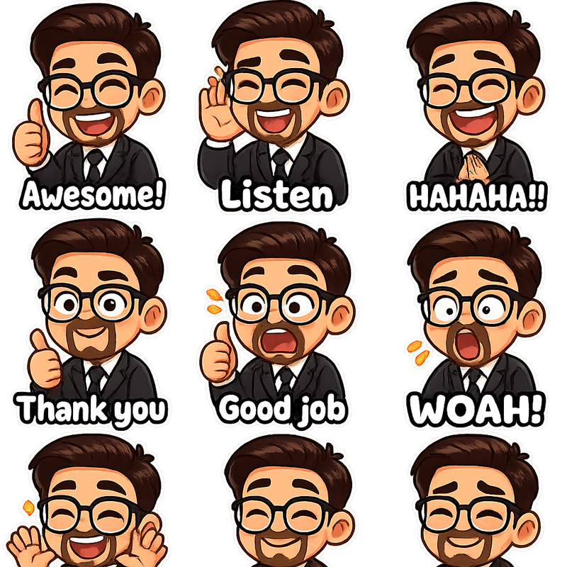 "auto shared by user of chibi Art community" - Created using AI Emoji Generator with chibi_emoji_word_1 style in emoji_type category. Generated on September 6, 2025 using Image to Image generation method.