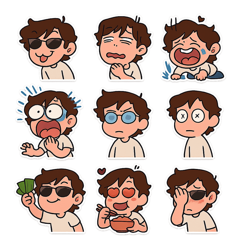 "auto shared by user of chibi Art community" - Created using AI Sticker Generator with chibi_character_stickers style in sticker category. Generated on September 10, 2025 using Image to Image generation method.