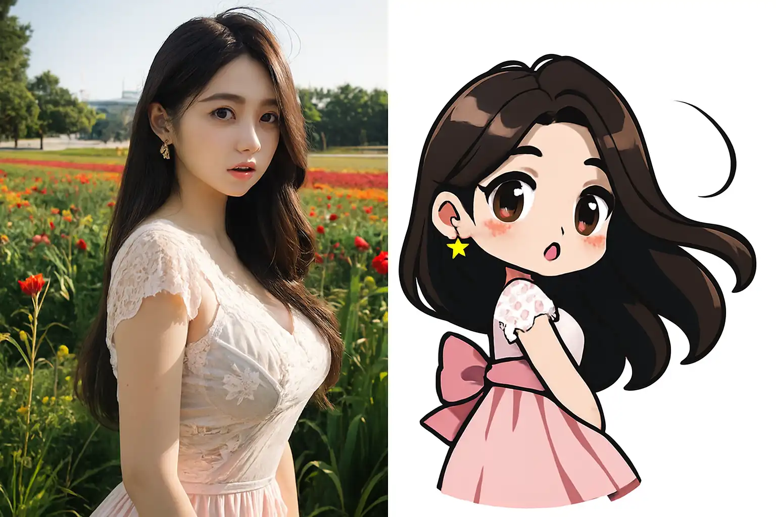 Real-Chibi_Blend_sticker - chibi chibi template