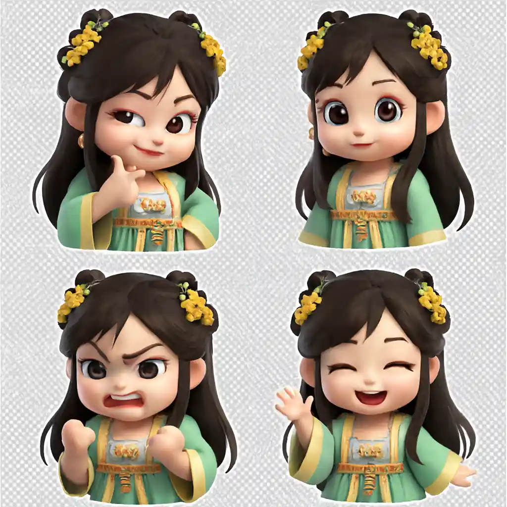 chibi_3d_emoji_stickers - emoji_type chibi template