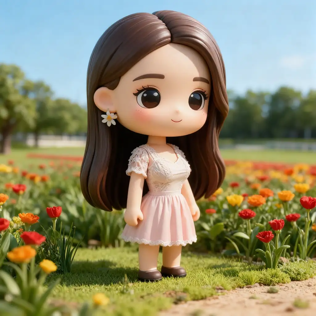 chibi_3d_miniature_diorama - 3D chibi template