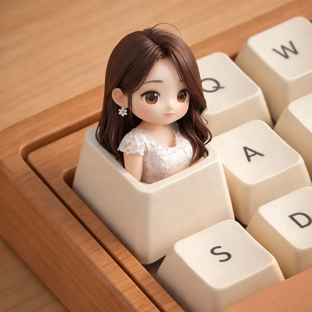 chibi_keyboard - creative chibi template