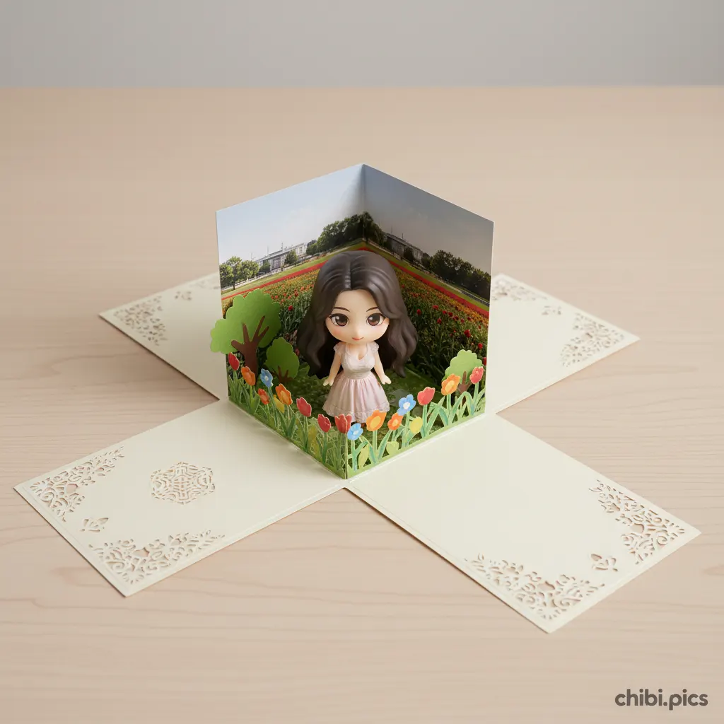 chibi_pop_card - creative chibi template