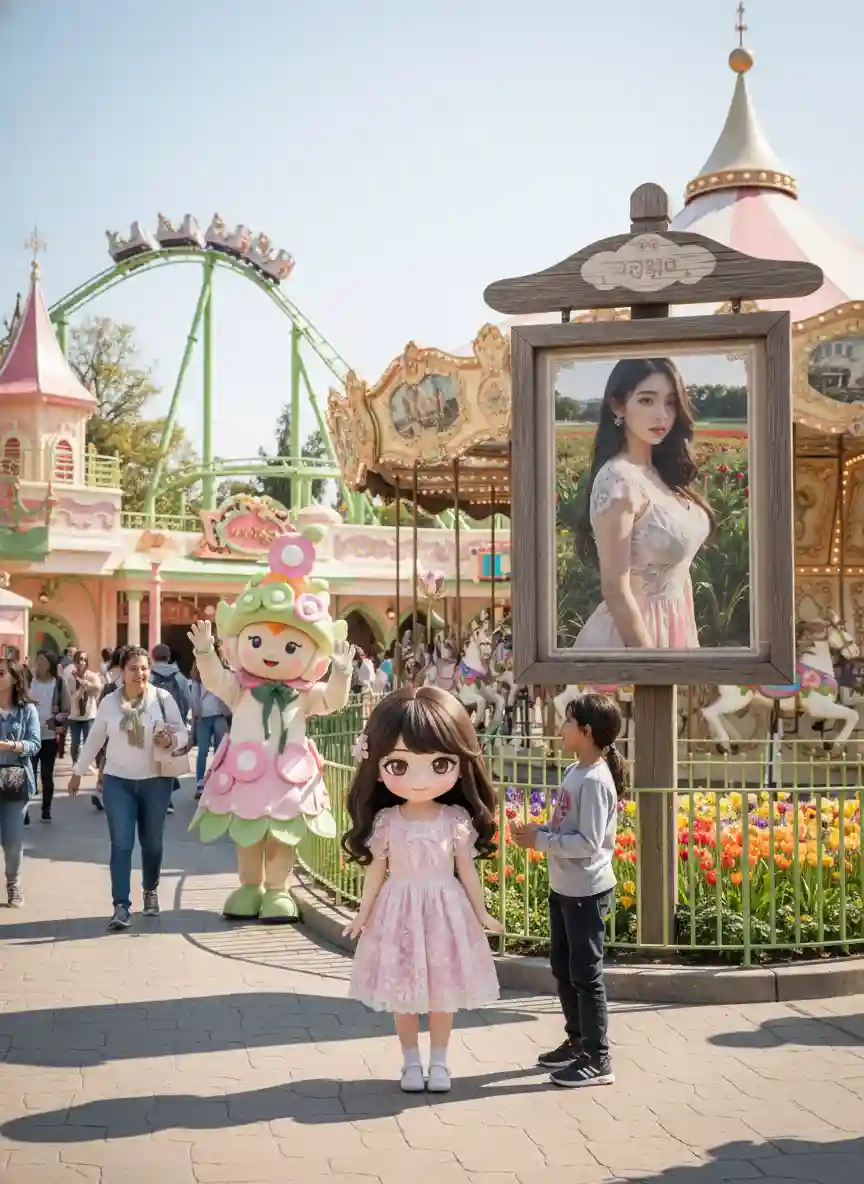 chibi_theme_park - creative chibi template