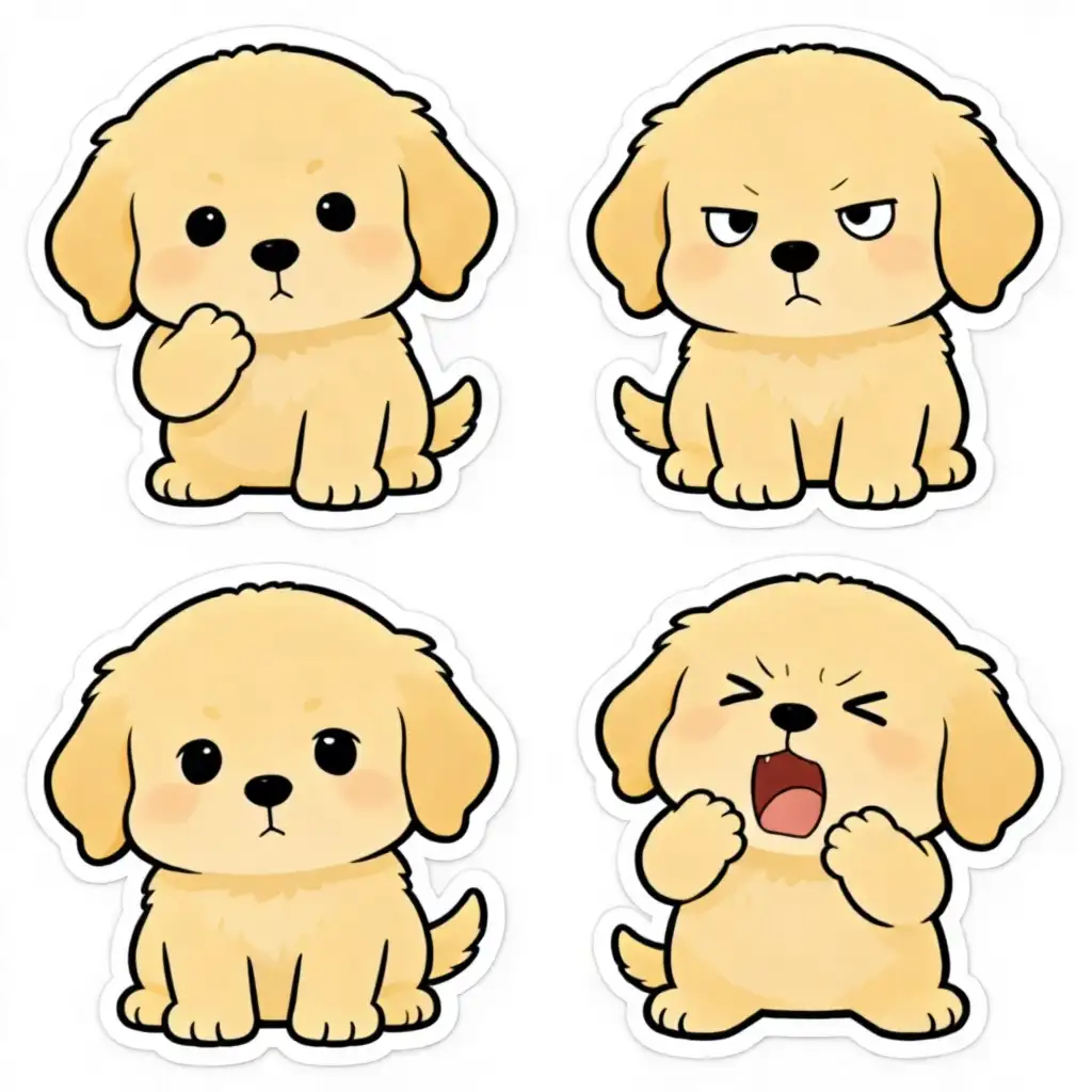 pet_4_sticker - pet_emoji chibi template