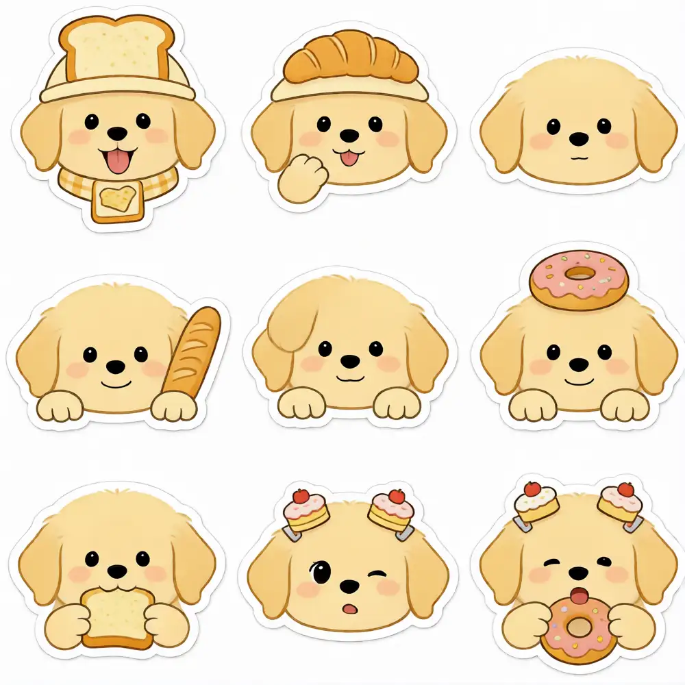 pet_sticker chibi style
