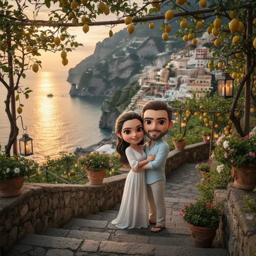 amalfi_lemon_orchard_3d - chibi_3d chibi template